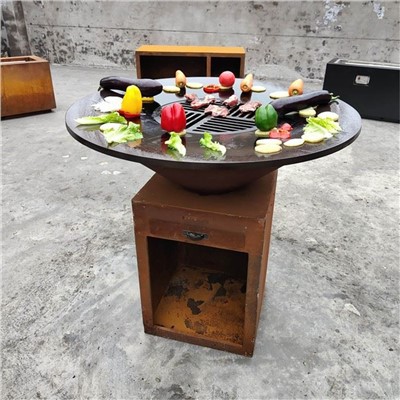 Kummerċjali Outdoor Koreani BBQ Grill Tabella