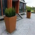 Steel Planter Pot For Ornamental Garden