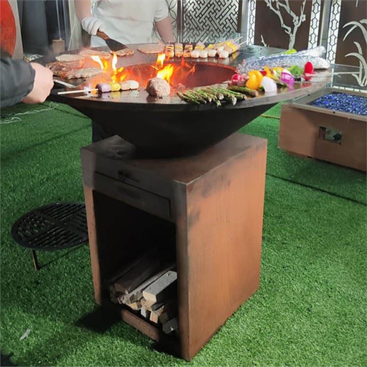 Injam għall-ikkampjar-Fosos tan-Nar tal-Grill tal-Ħruq