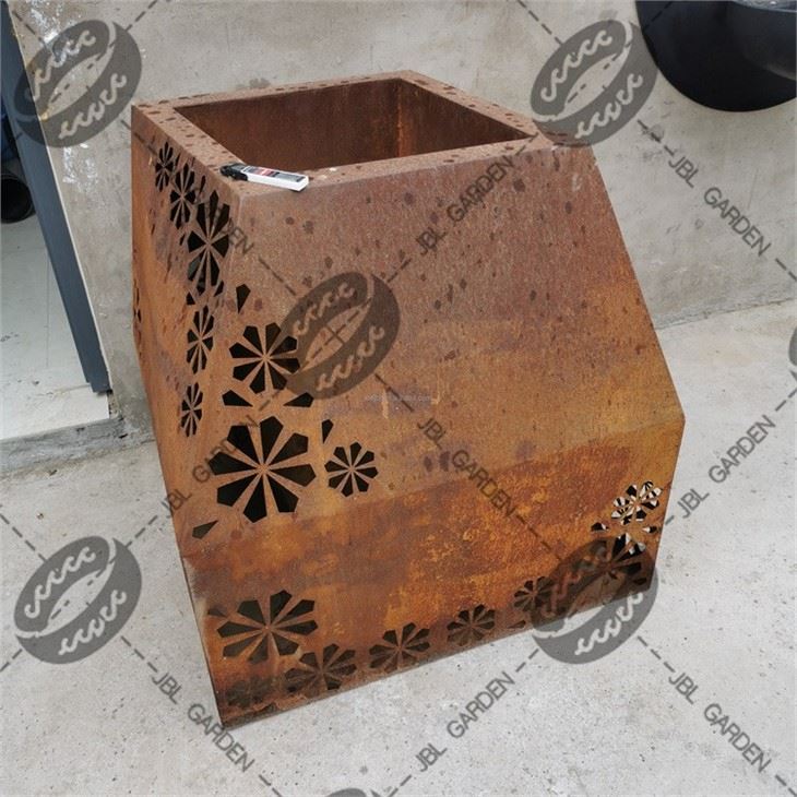 Big Metal Planter Boxes