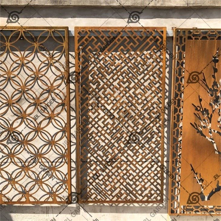 Garden Outdoor Metal Decorative Privacy Fences