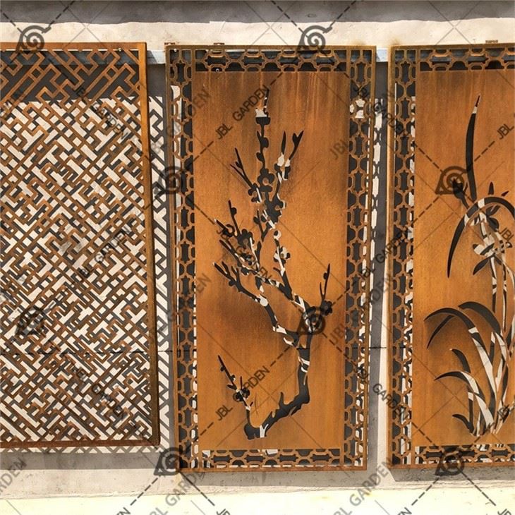 Garden Outdoor Metal Decorative Privacy Fences