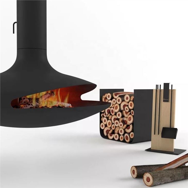 Hanging Metal Fireplace