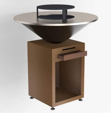 Metal Wood Burning Fire Pit