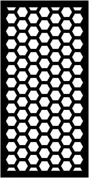 Slatted Screen Fence Panels