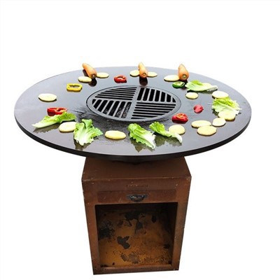 Grill tal-Faħam tal-Kannol Barbecue Grill BBQ Grill