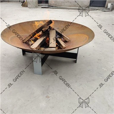 Corten Fire Bowl Bil Grill Ring