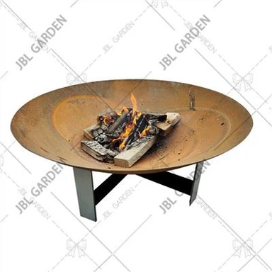 Corten Steel Art Fire Pit