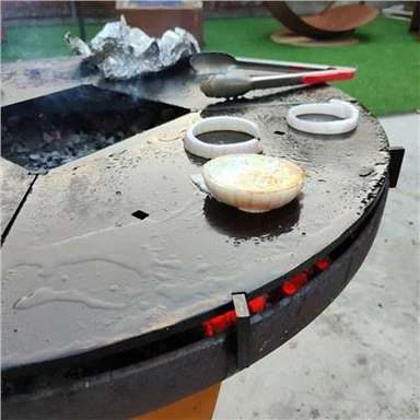 CORTEN Steel Charcoal BBQ Grill