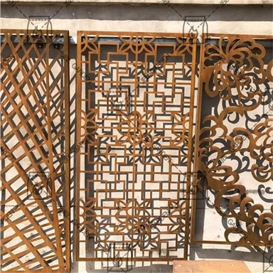 Skrin tal-Azzar Corten Bil Qawwija