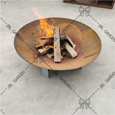 Fossa tan-nar Brazier tat-tisħin tal-metall