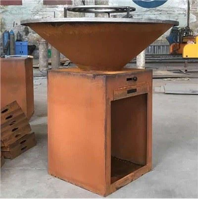 Fossa tan-nar tal-ħruq tal-injam tal-metall