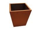 Rettangolu Corten Steel Planter Pot