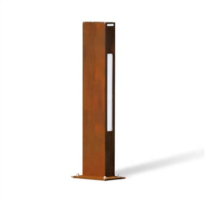 Dawl tal-Bollard tal-patio tal-ġnien abjad sħun