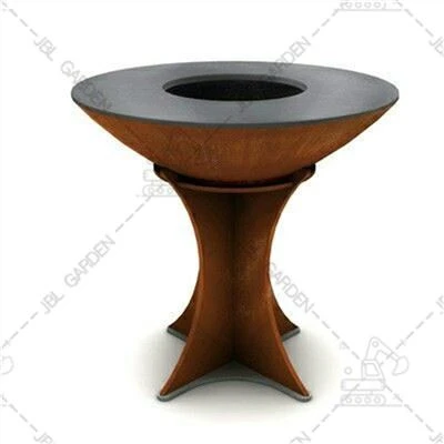 Wood Bbq Stand