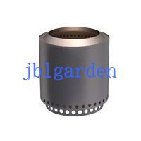 Smokeless Camping Warming Stove With Grill