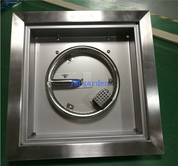 Square Outdoor Gas Fire Pit Burner