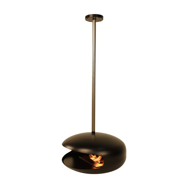 Stunning Hanging Fireplace