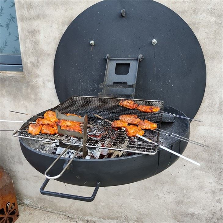 Wall Charcoal Bbq