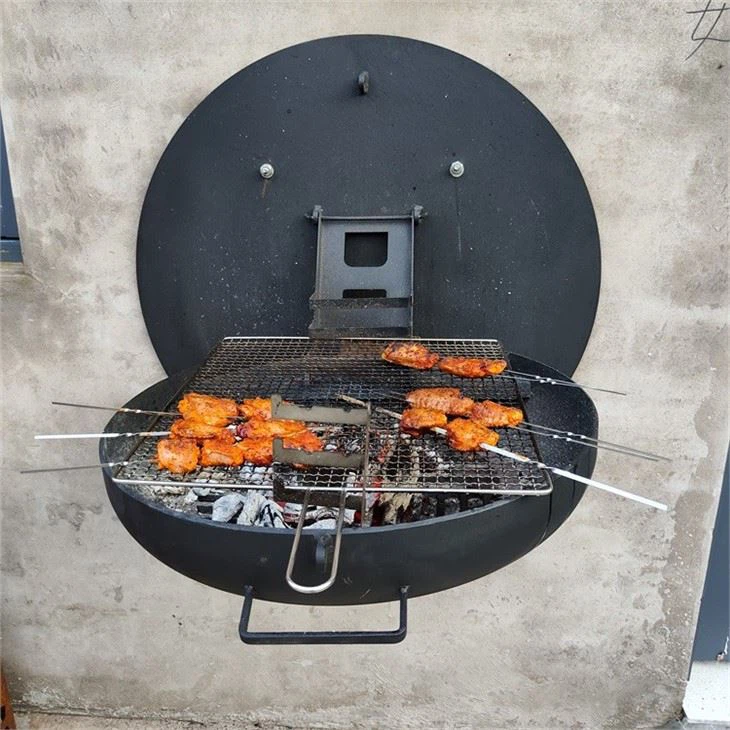 Wall Charcoal Bbq