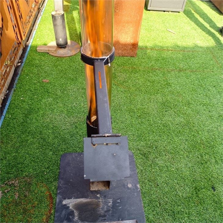 Window Mount Pellet Stove