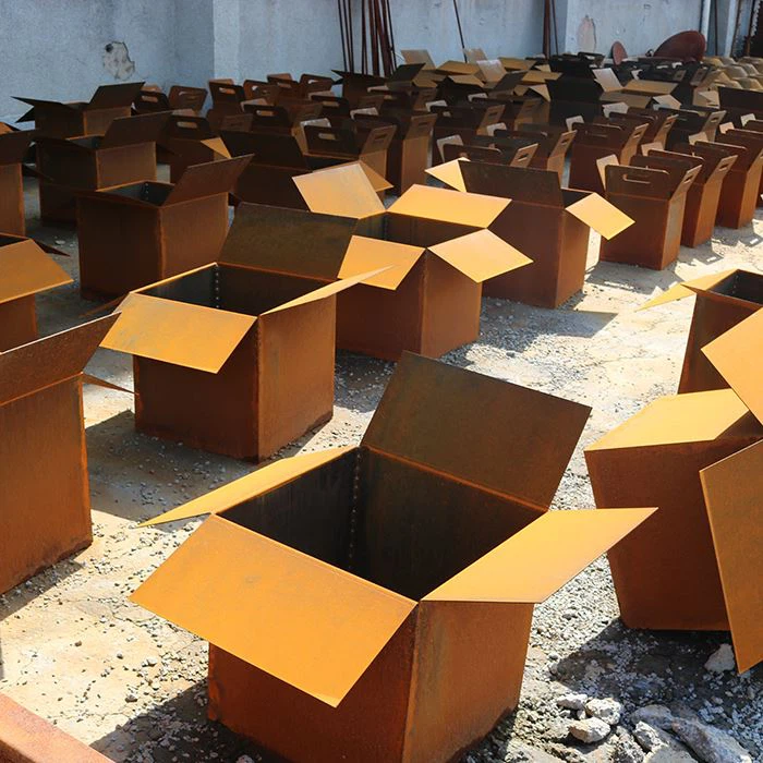 Qsari tal-fjuri tas-serje Corten