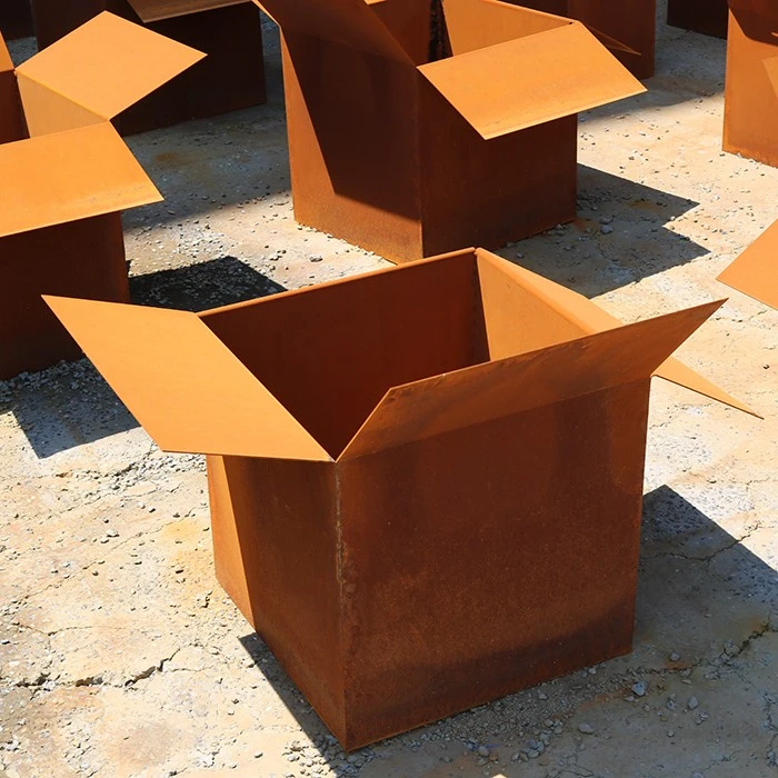Corten Steel Decorations Planter best