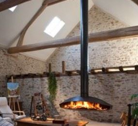 Hanging Wood Fireplaces price
