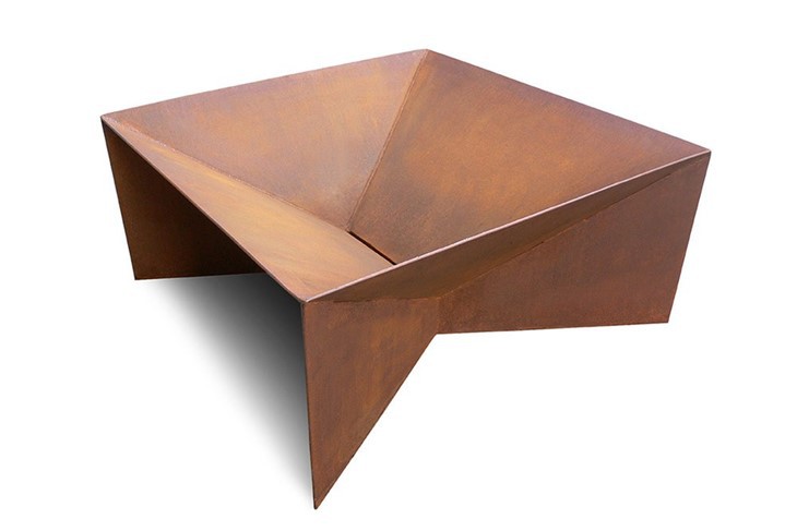 Heavy-duty Corten Steel Fire Pit