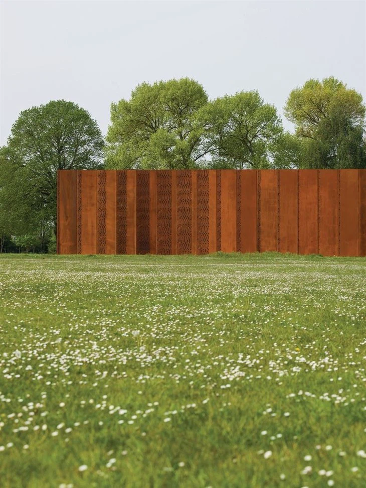 High Quality Corten Steel Privacy Screen