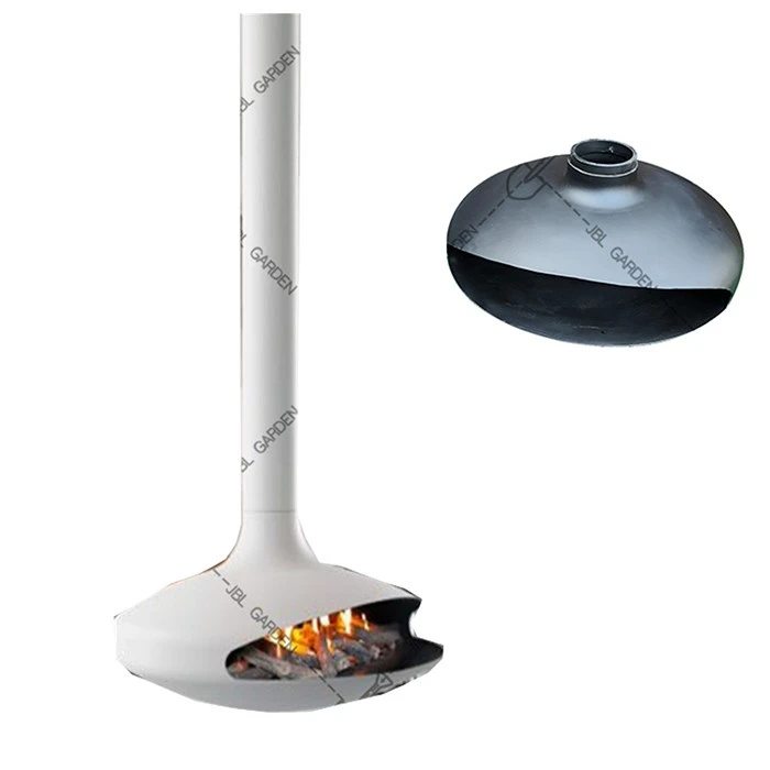 Indoor Steel Hanging Fireplace factory