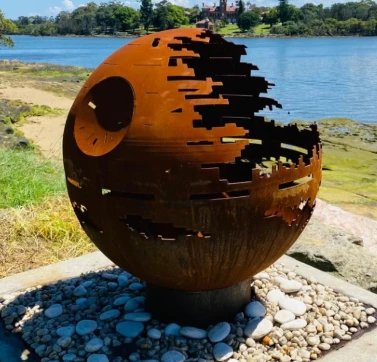 Laser Cutting Firepit Sphere suppliers