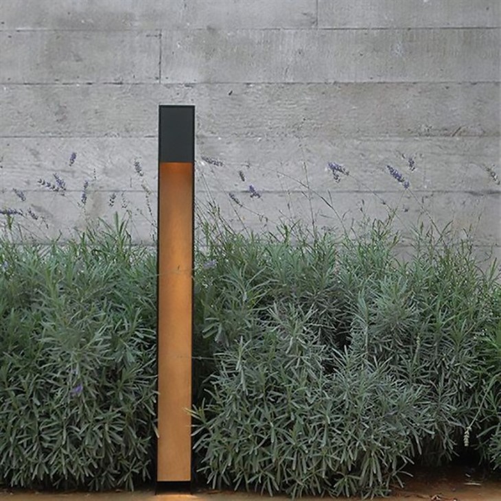Led Lighting Corten Steel Bollard Light high quality