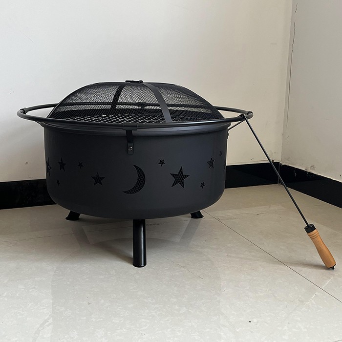 Modern Round Steel Pit Bowl