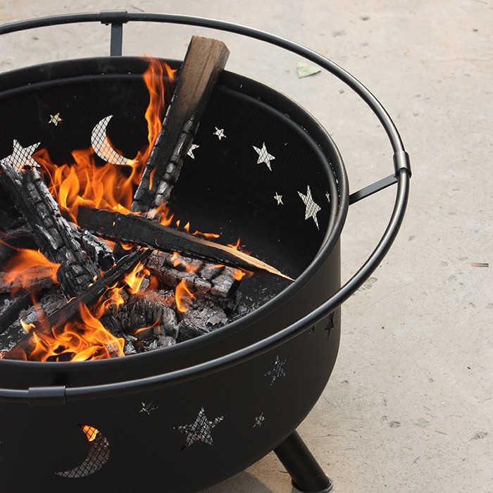 Modern Round Steel Fire Pit Bowl suppliers