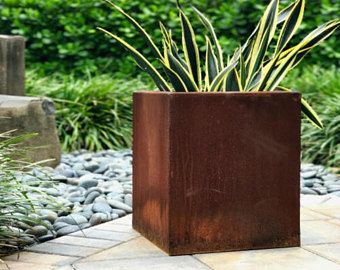 JBL Garden Jintroduċi Qsari tal-Azzar Corten Custom għal Landscaping Modern t...