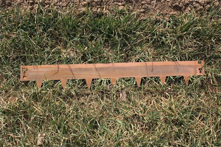 Outdoor Garden Borders Heavy-Duty Corten Steel Landscaping Edging manufacturers