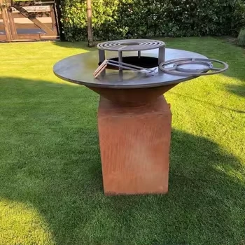 Patio Wood BBQ Fire Pit