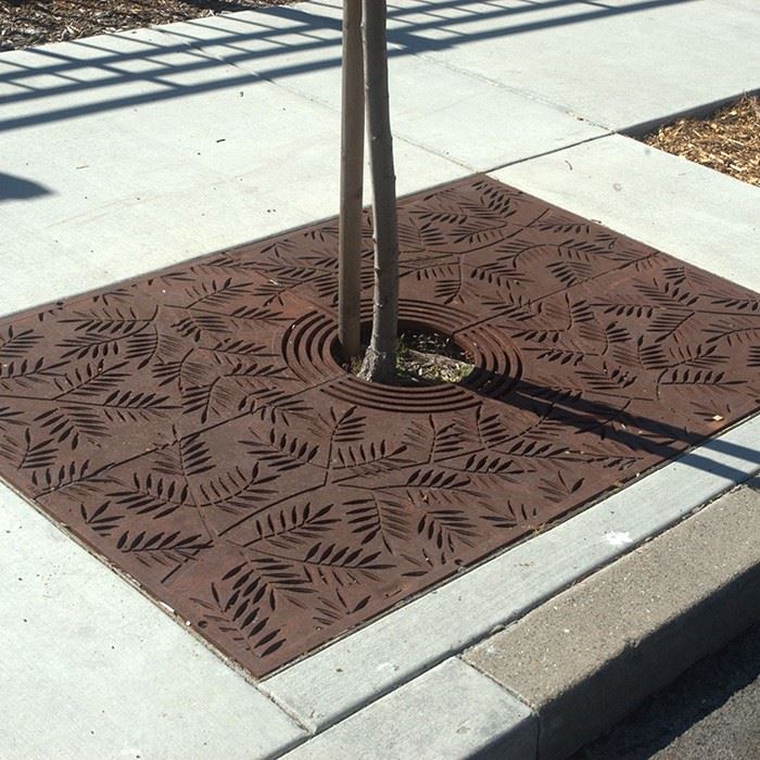 Radjali Mudell Corten Tree Grate