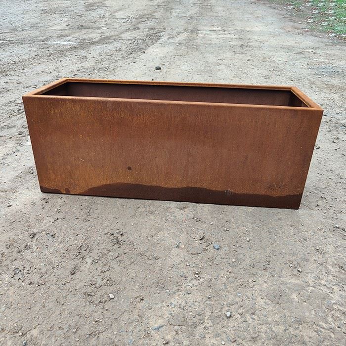 Rustic Corten Steel Flower Planters factory