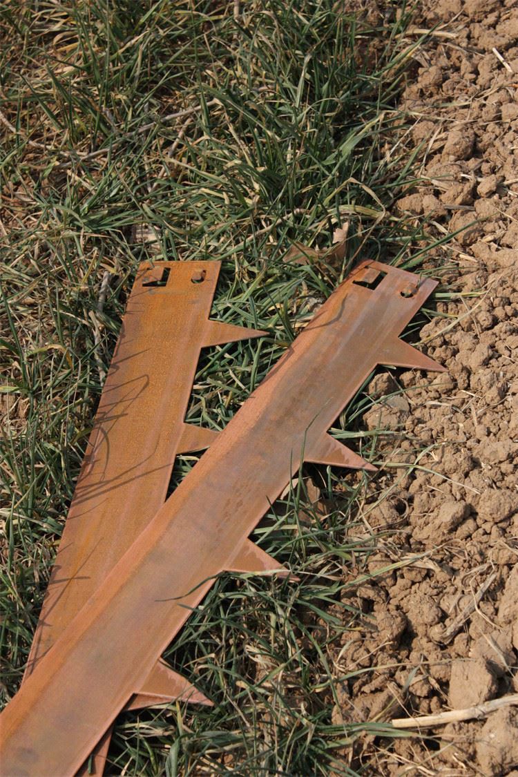 Rustic Corten Steel Garden Landscaping Borduri Bil Temm Weathered