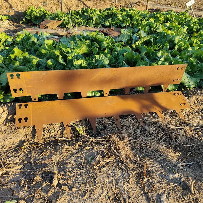 Rusty Corten Steel Bording Għall Patio