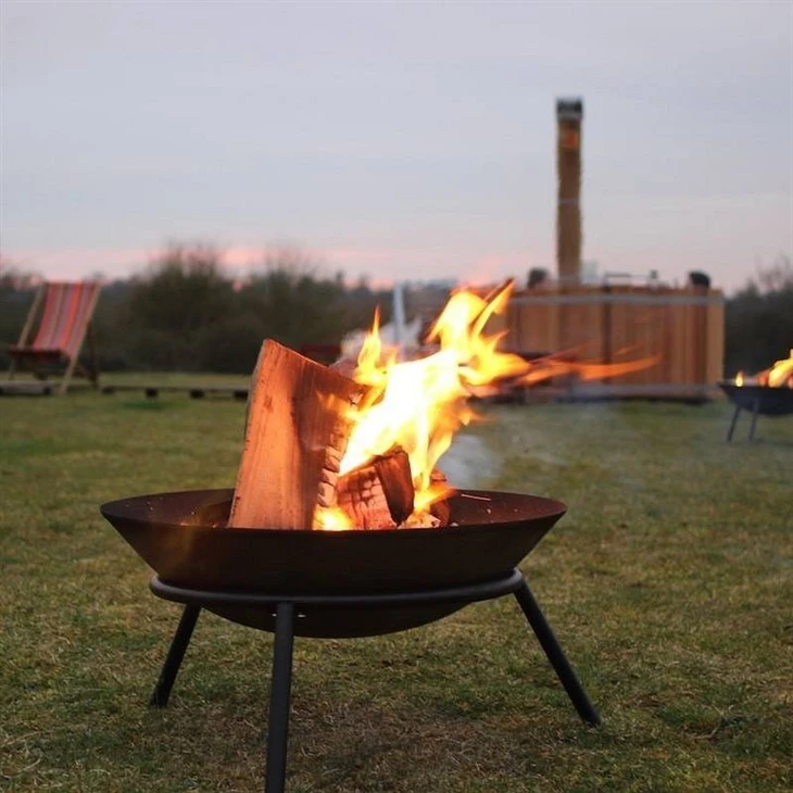 Rusty Fire Pit Bowl