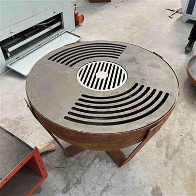 Corten Steel Table Grill
