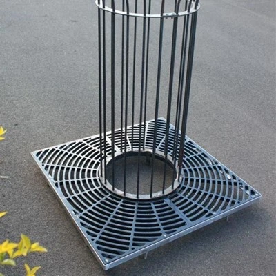 Square Corten Steel Tree Grate