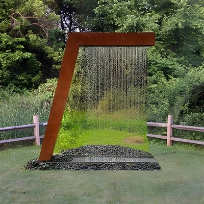 Dekorazzjonijiet tal-Ilma tal-Azzar Corten