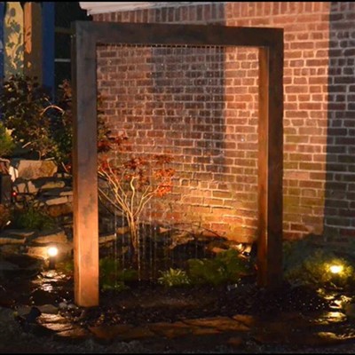 Garden Art Corten Steel Water Fountains