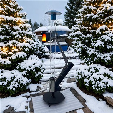 Patio Pellet Rocket Stove