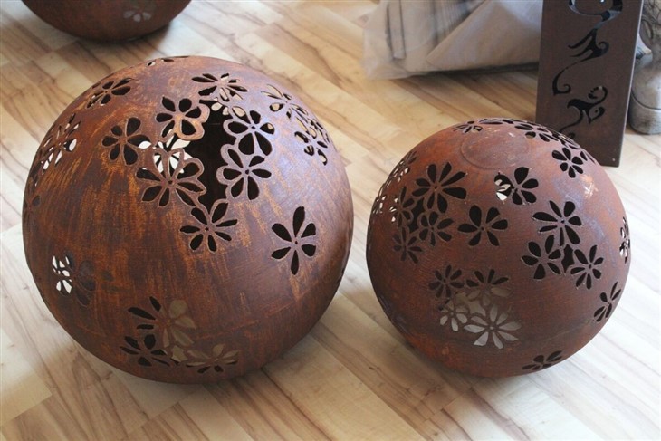 Steel Decorative Sphere Timeless Outdoor Art manufacturers